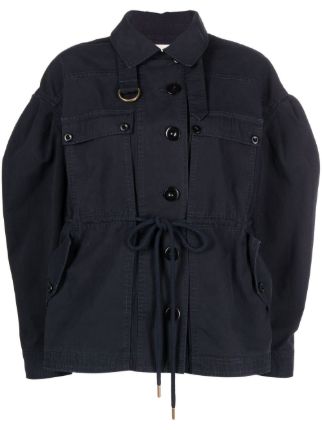 Belted denim outlet jacket zara