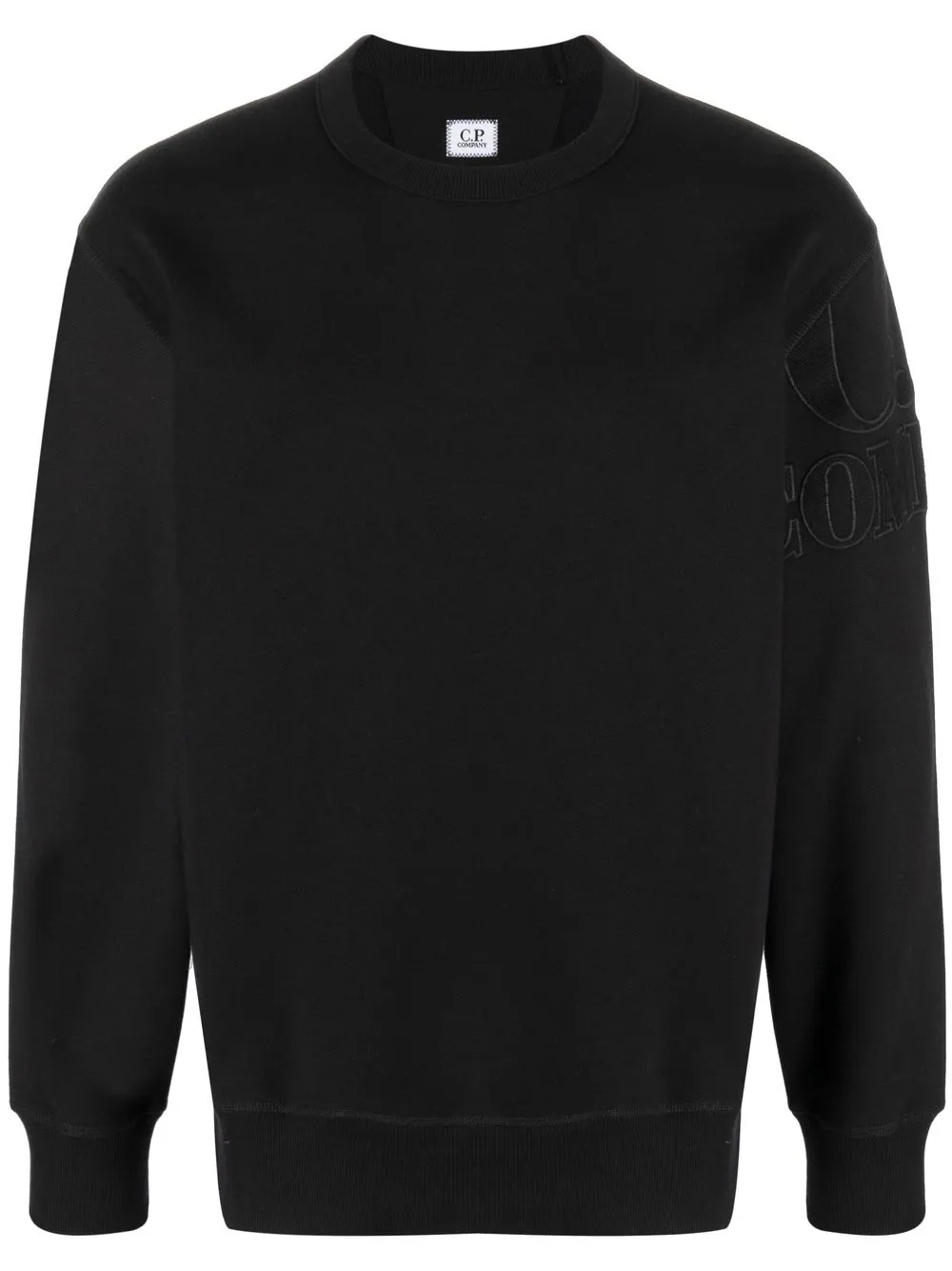 

C.P. Company sudadera con cuello redondo - Negro