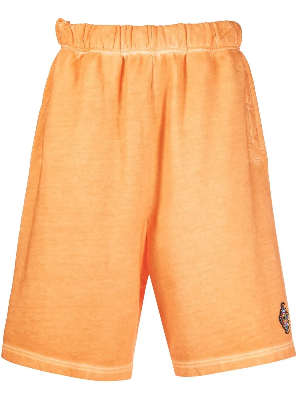 

Marcelo Burlon County of Milan embroidered-motif shorts - Orange