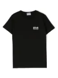 Golden Goose Kids logo-print short-sleeve T-shirt - Black