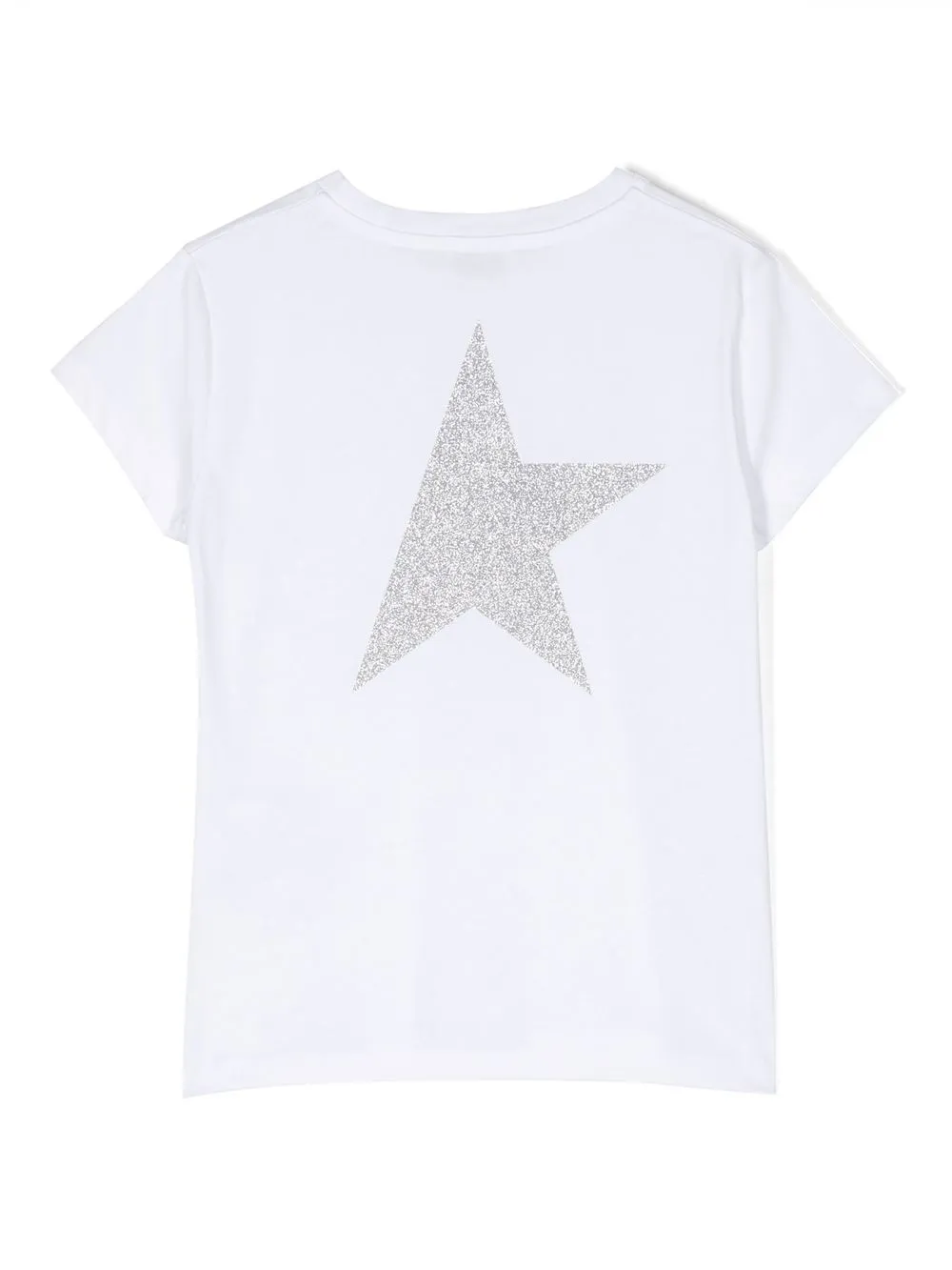 Golden Goose Kids T-shirt met logoprint - Wit