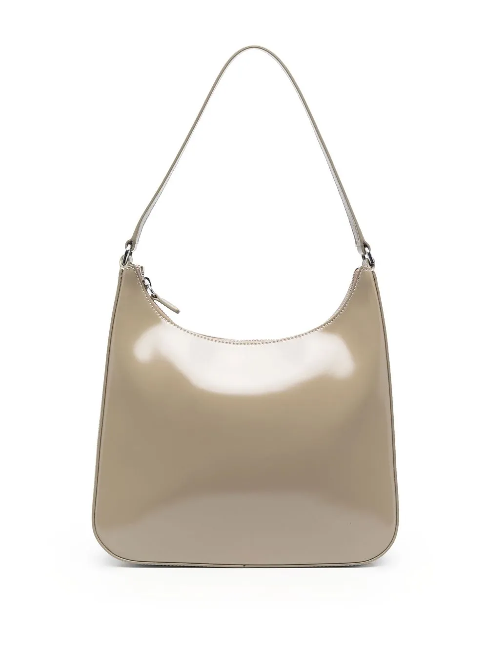 

STAUD logo-embossed shoulder bag - Neutrals