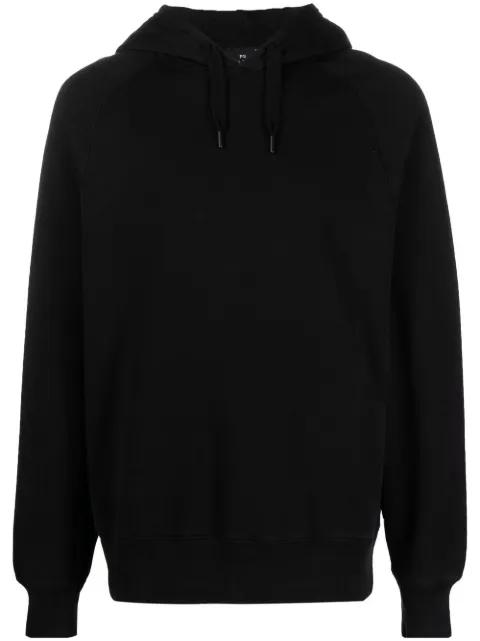 Paul Smith logo-embroidered cotton hoodie