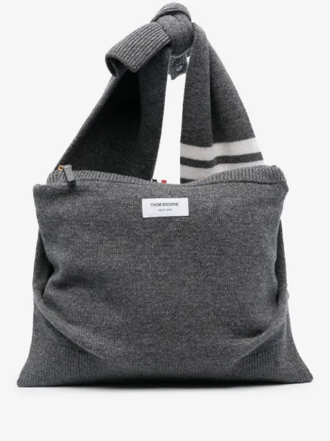 Thom Browne bolsa crossbody 4-Bar Stripe