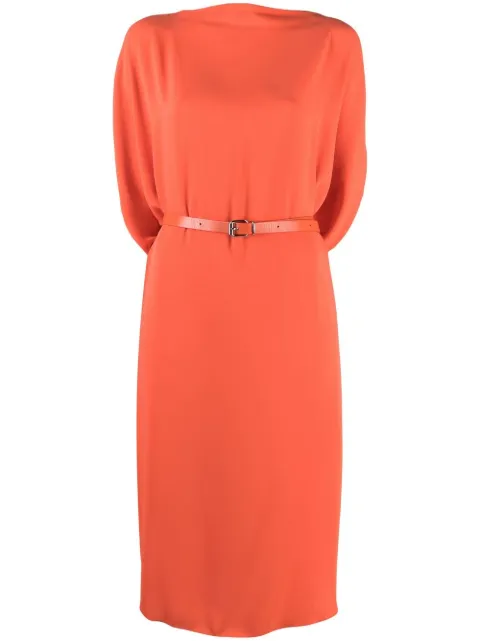 MM6 Maison Margiela belted cape dress