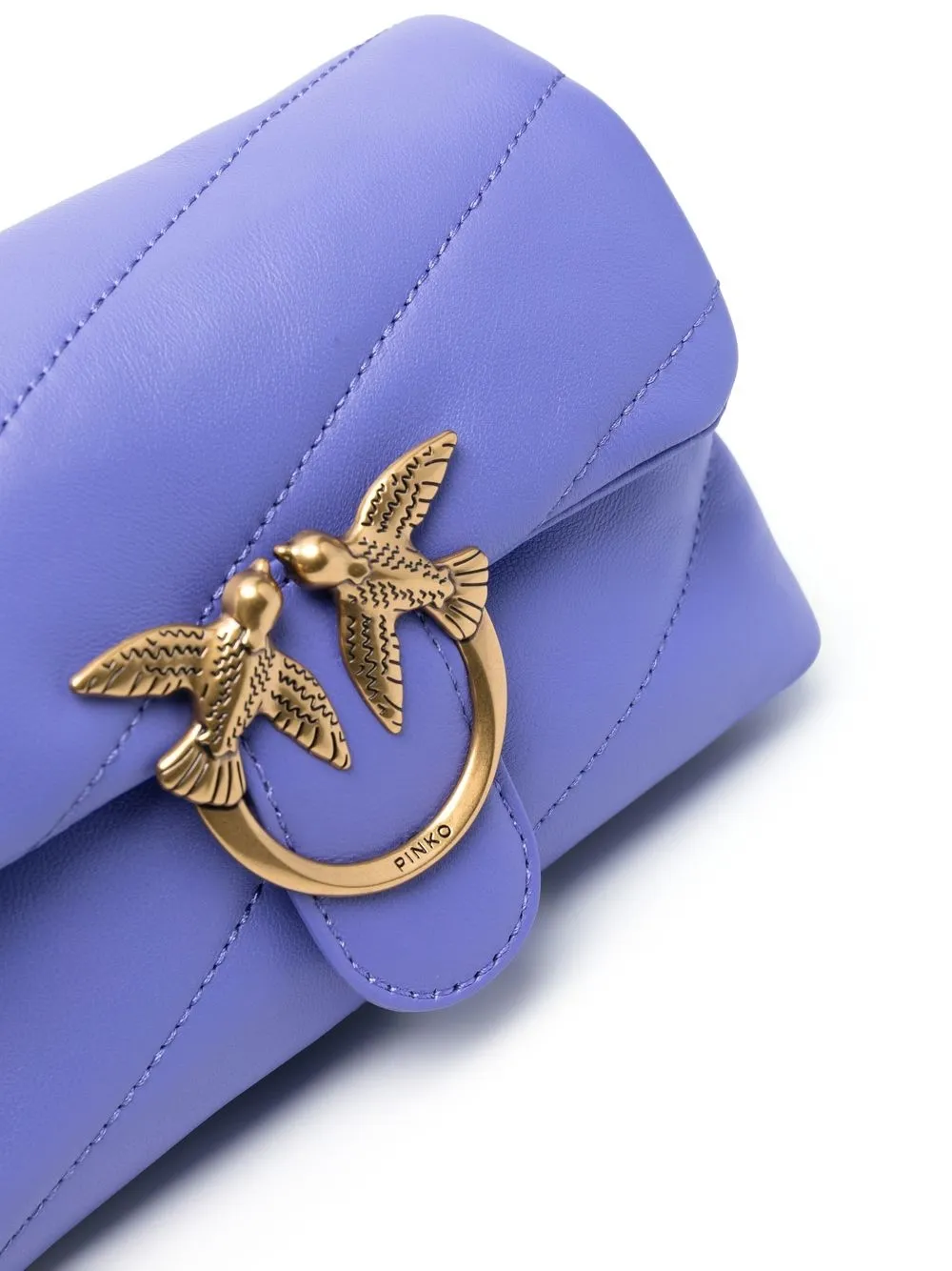 Pinko Love Classic Puff Shoulder Bag In Purple ModeSens