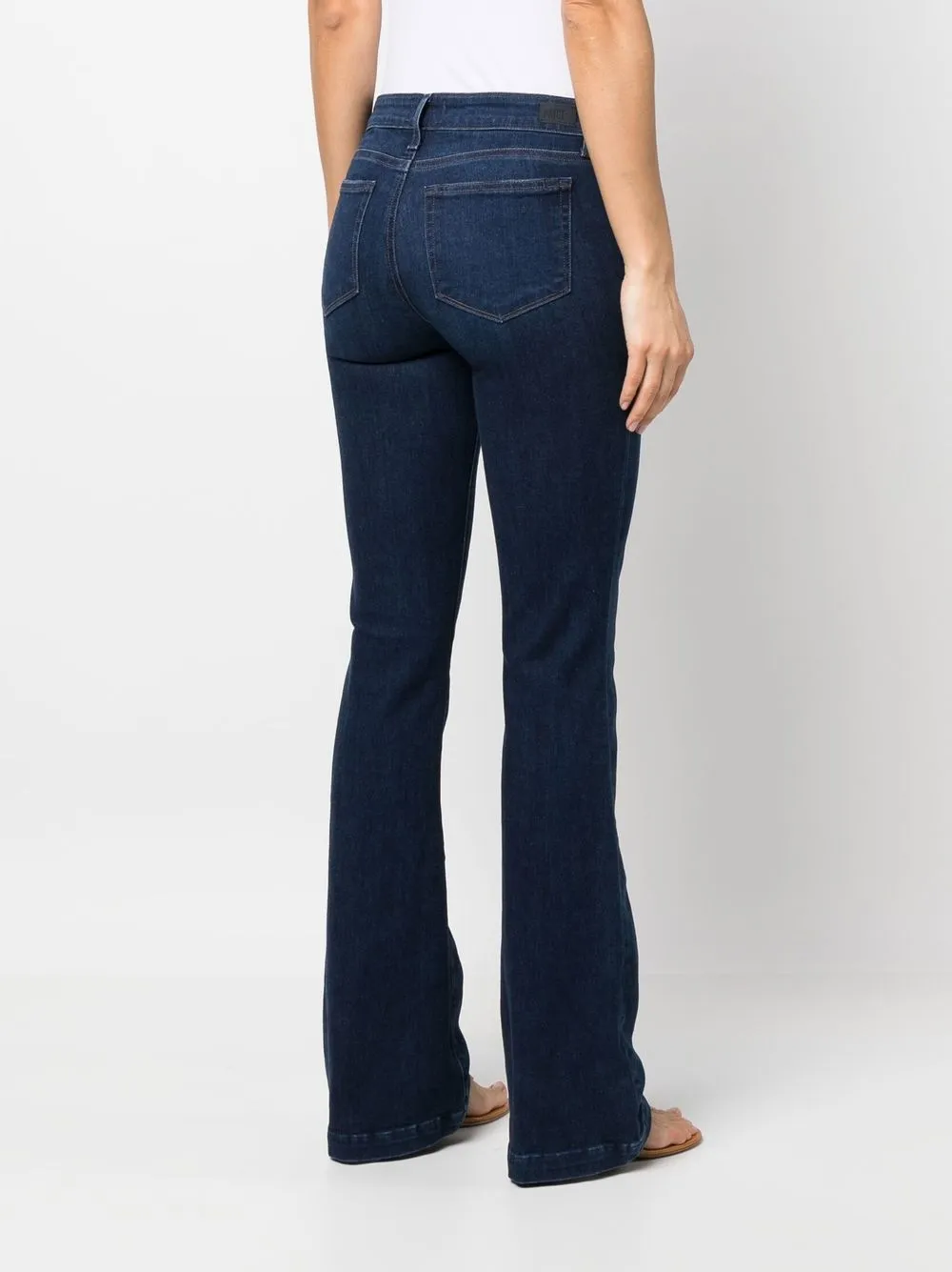 PAIGE HIGH-WAISTED FLARED JEANS 