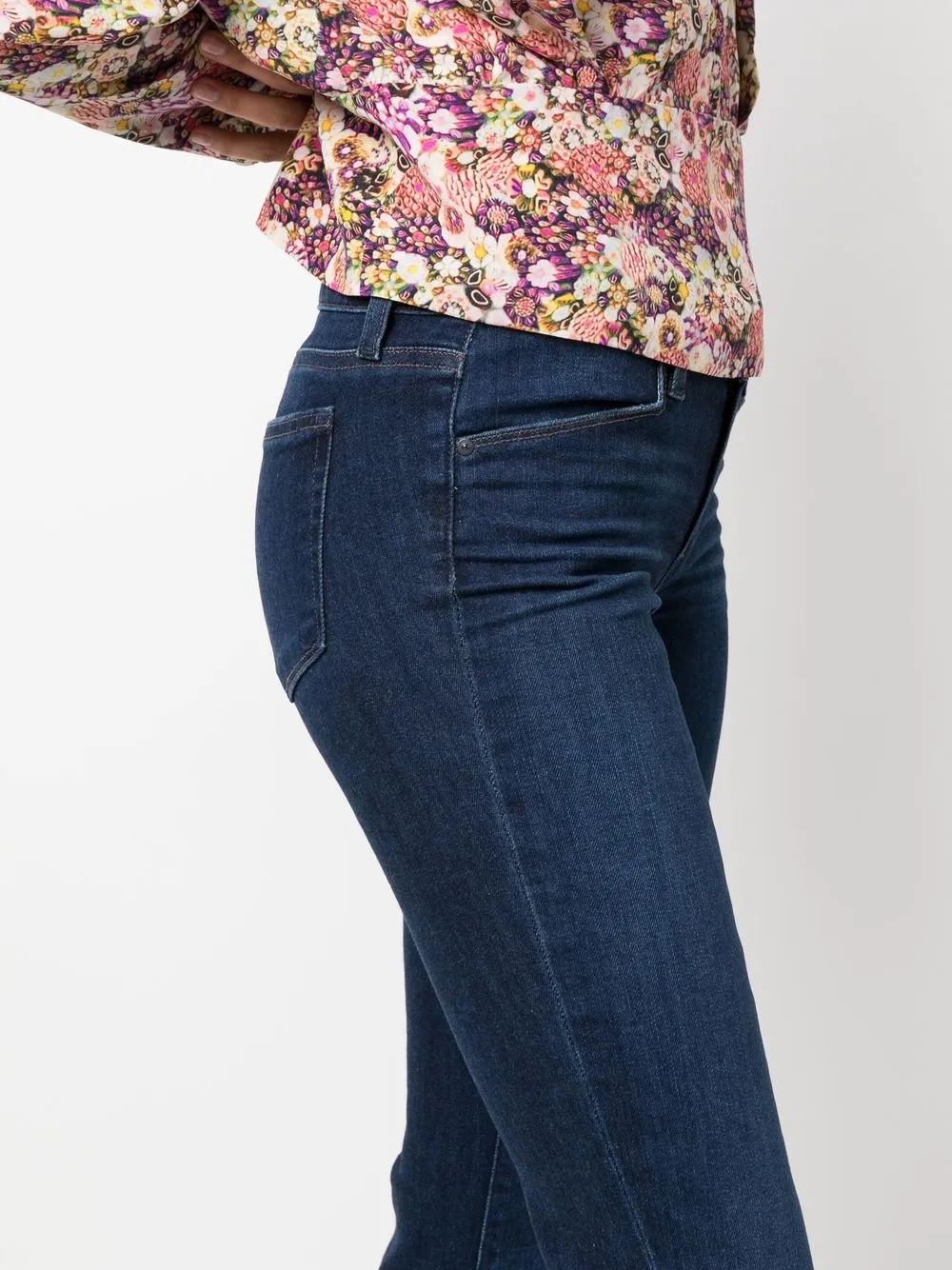 PAIGE HIGH-WAISTED FLARED JEANS 