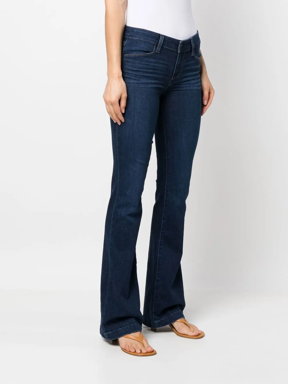 PAIGE HIGH-WAISTED FLARED JEANS 