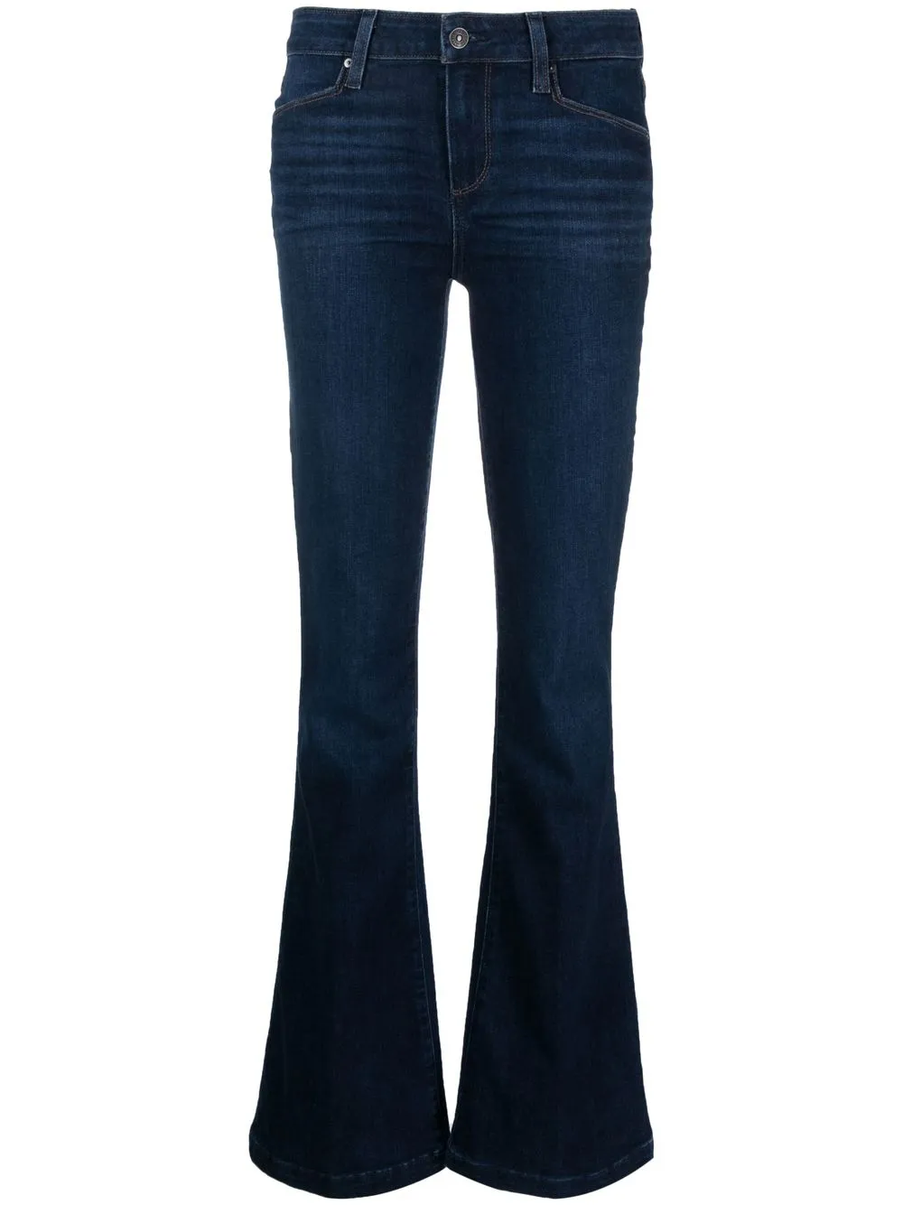 

PAIGE high-waisted flared jeans - Blue