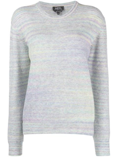 A.P.C. jersey Elisa con cuello redondo