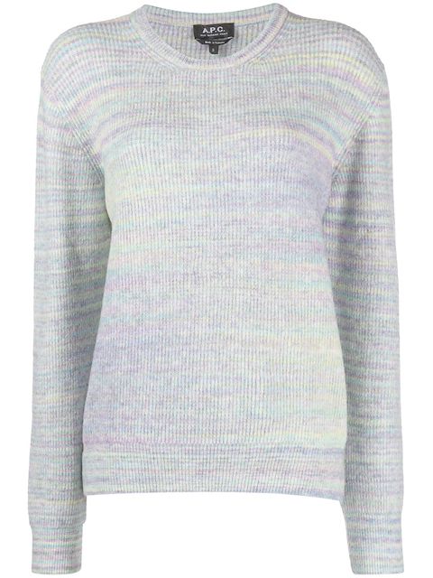 A.P.C. Elisa crew-neck jumper