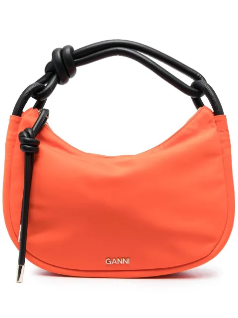 GANNI Borsa tote con logo 