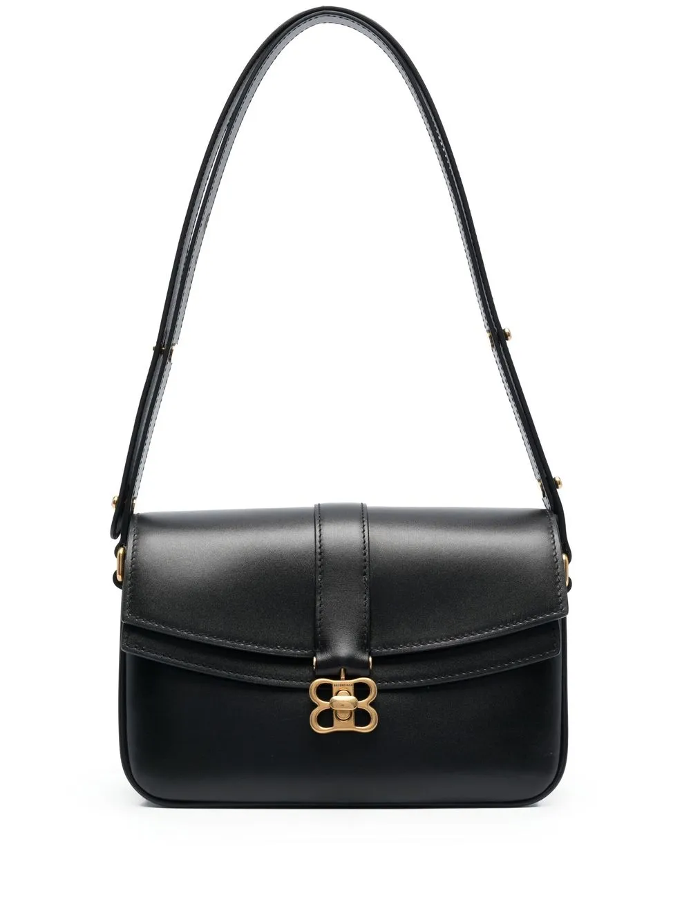 

Balenciaga logo-plaque shoulder bag - Black