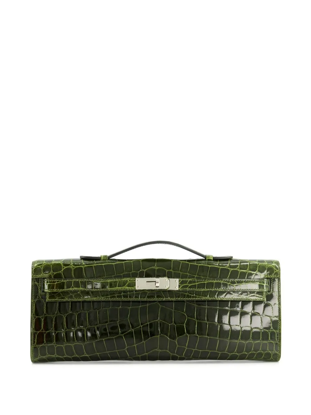 

Hermès 2017 pre-owned Kelly Cut clutch bag - Green