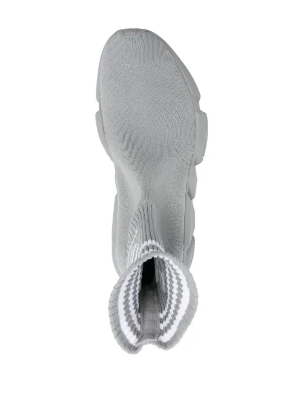 Balenciaga x Adidas Speed sock style Sneakers Grey FARFETCH ZA