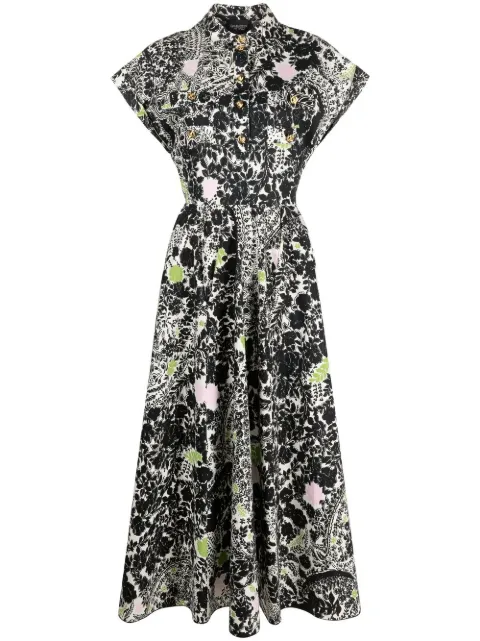 Giambattista Valli graphic-print shirt dress