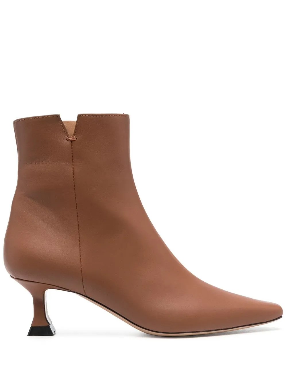 

Roberto Festa Luna pointed leather boots - Brown