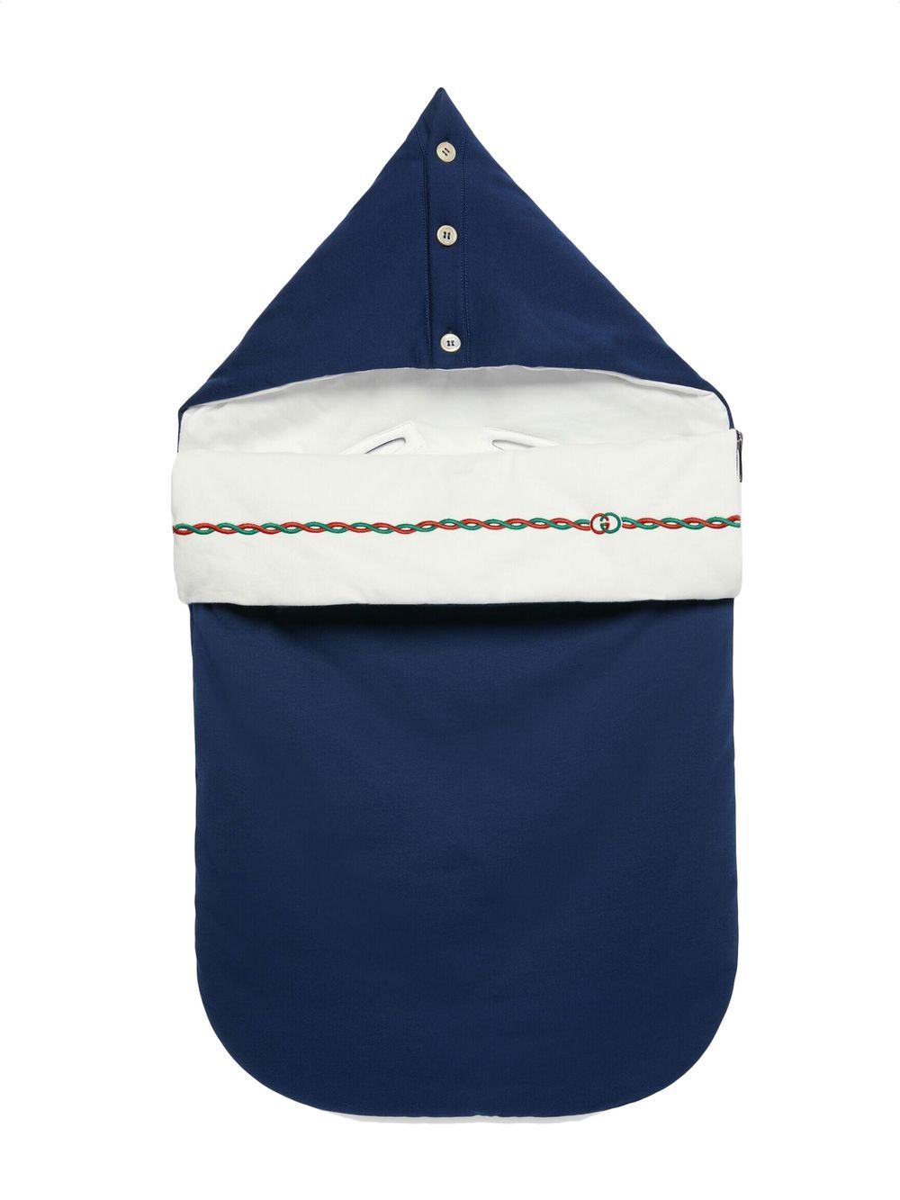 Gucci Rope-detail Sleep Bag In Blue
