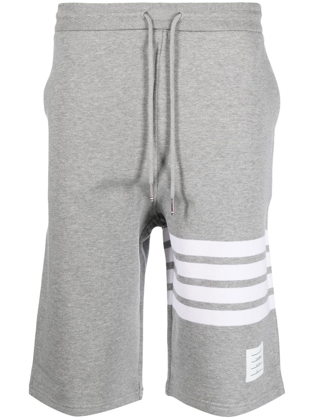 

Thom Browne stripe-detail track shorts - Grey