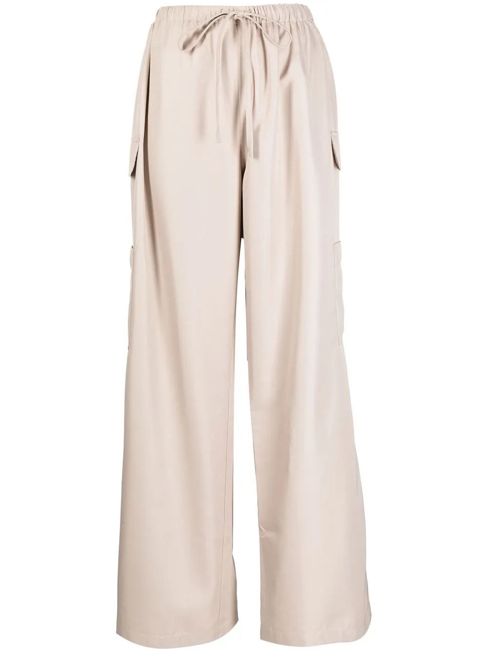 

Reformation Ethan wide-leg trousers - Neutrals