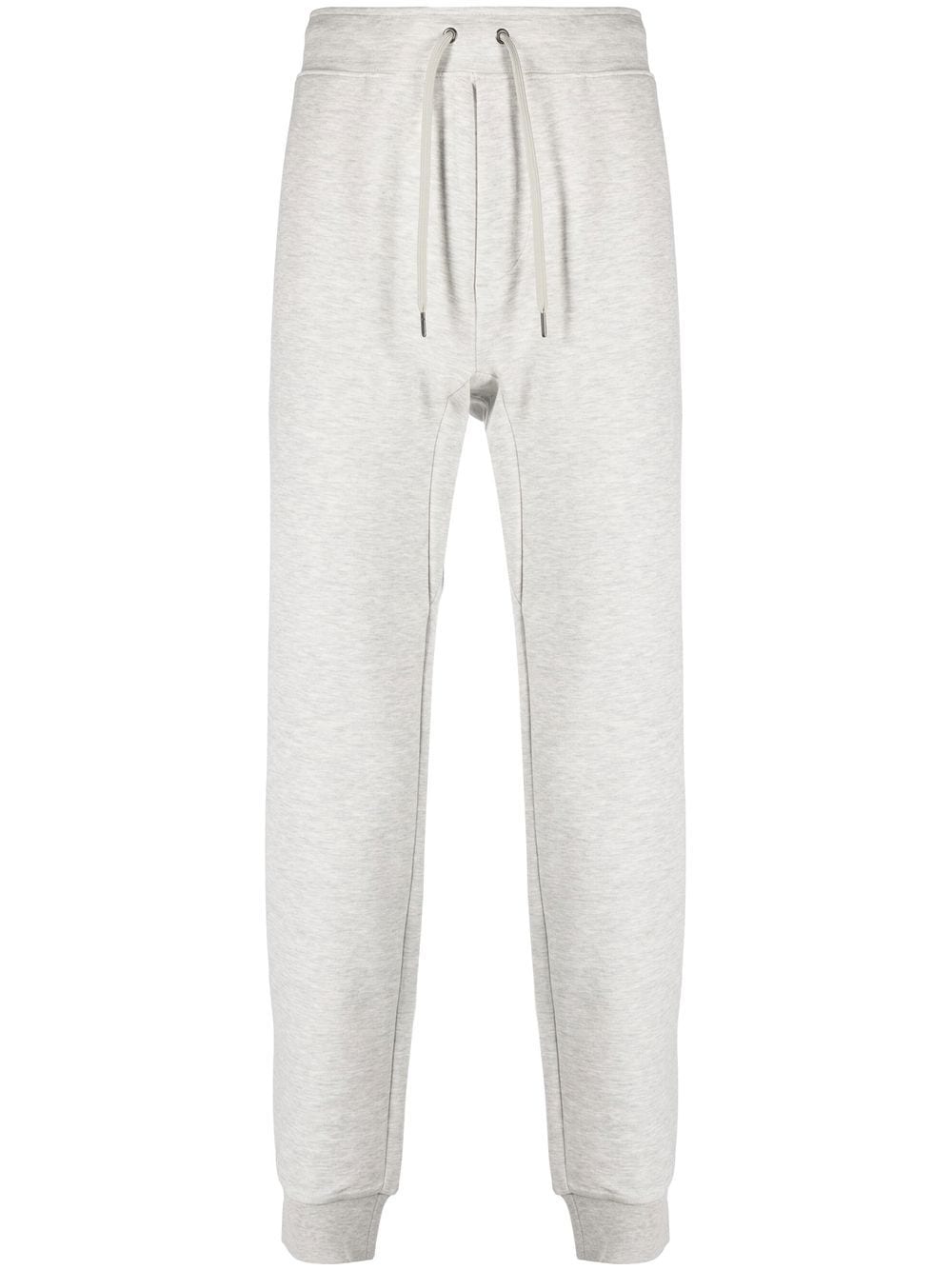 Shop Polo Ralph Lauren Logo-debossed Track Pants In Grau