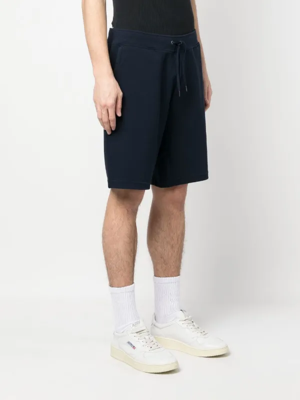 ショートパンツ Ralph Lauren SS25 Logo embroidery shorts (211965103 001) Polo Ralph Lauren logo-embroidery Track Shorts | Blue