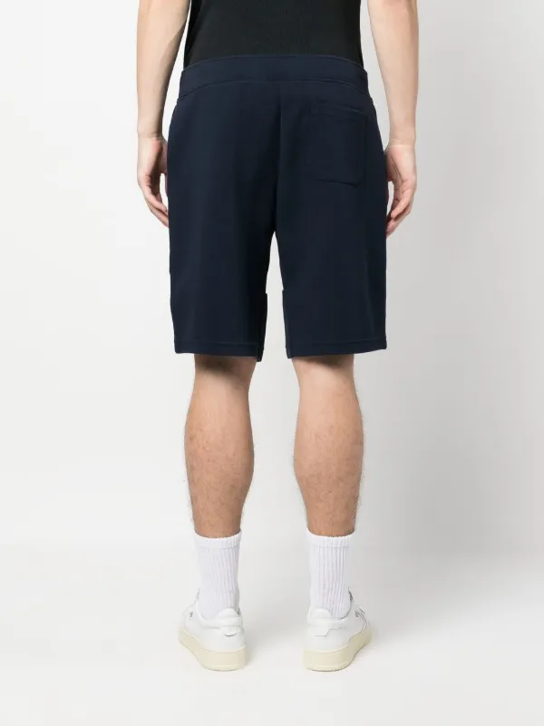 【送料&関税込】Polo Ralph Lauren Logo Embroidery Shorts Polo Ralph Lauren Shorts Mens 42 Khacki All Over Crest Logo