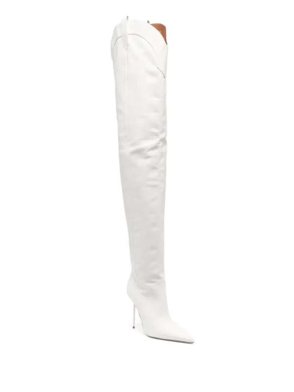 ミドルブーツ PARIS TEXAS Women Boots PX854 XTJLT white Paris Texas Boots for Women