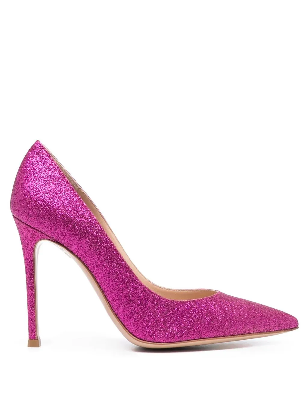 

Gianvito Rossi Gianvito 105mm glitter pumps - Pink