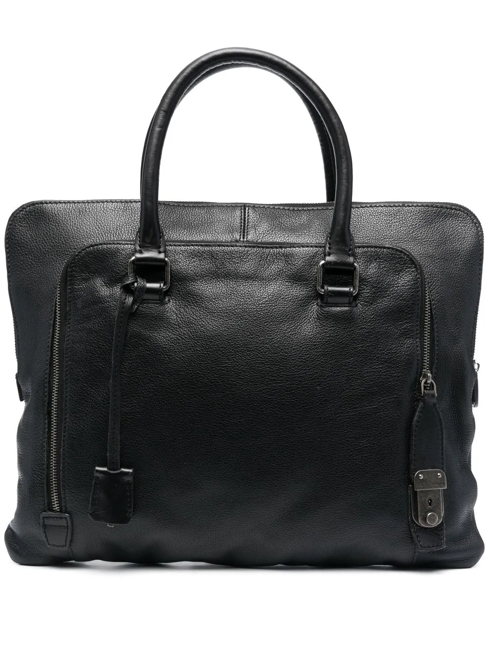 

Dolce & Gabbana Pre-Owned 2000s front compartment zipped briefcase - Black