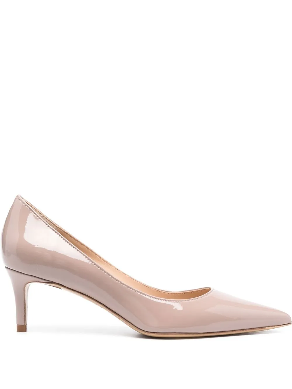 

Roberto Festa Tortuga patent-leather pumps - Neutrals