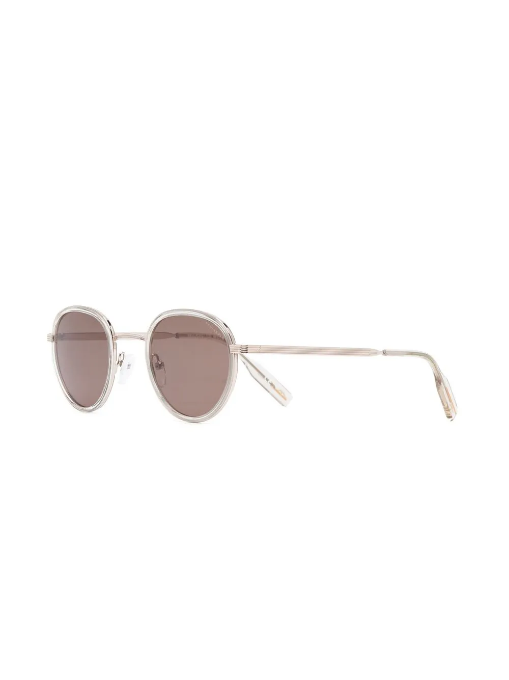 peninsulaswimwear PENINSULA SWIMWEAR Bellagio zonnebril met rond montuur - Beige