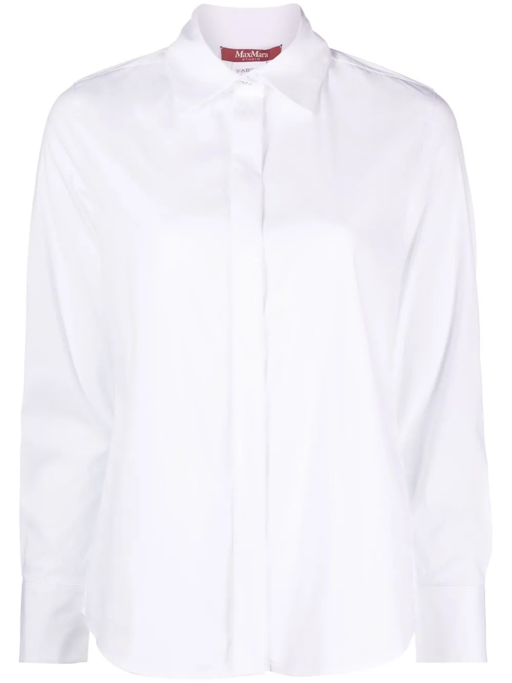 

'S Max Mara long-sleeve button-up shirt - White