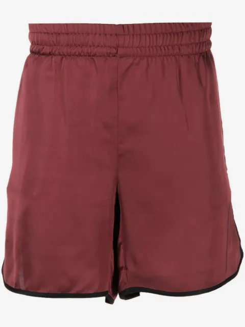 BLUE SKY INN satin-finish shorts