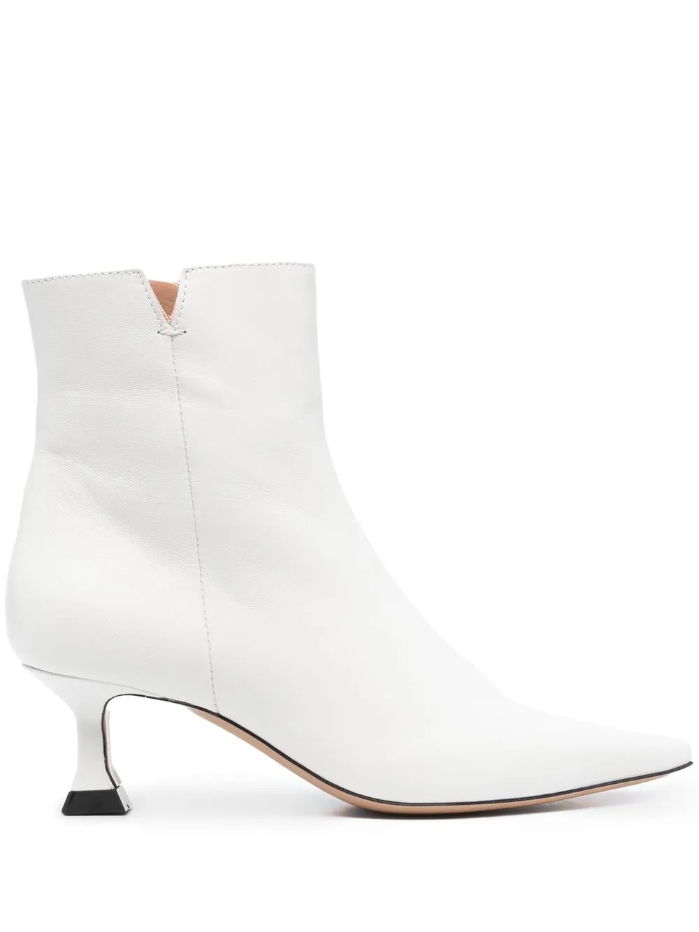 

Roberto Festa Luna pointed-toe leather boots - White