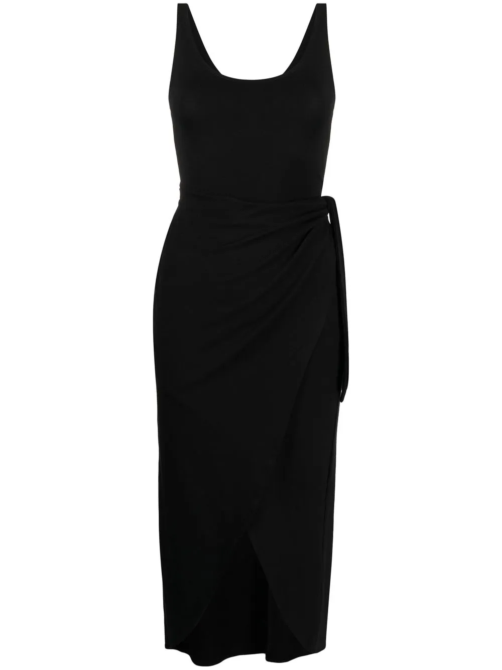 

Reformation Kaila knitted midi dress - Black