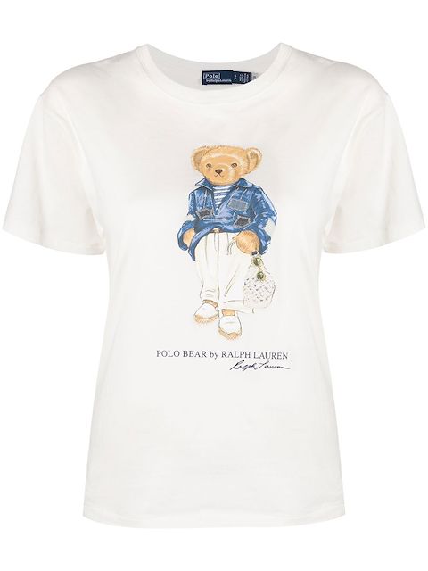 Polo Ralph Lauren Polo Bear-print cotton T-shirt 