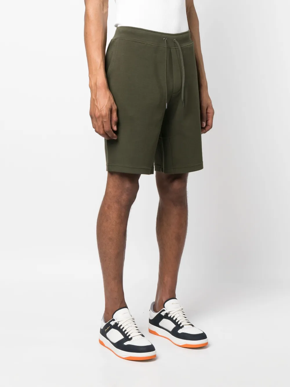 Polo Ralph Lauren Drawstring Track Shorts In Green