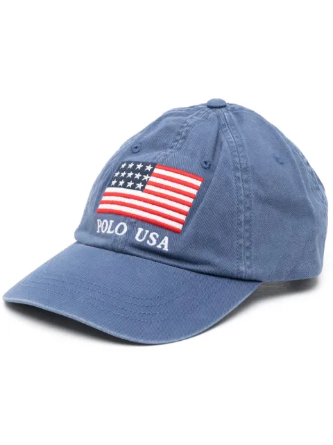 Polo Ralph Lauren casquette en coton à logo brodé 