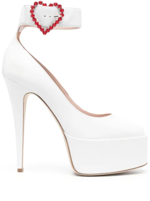 Paris Texas Nancy 130mm crystal-embellished pumps