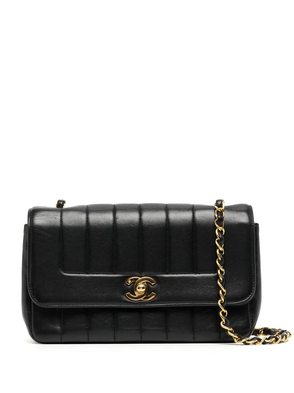 

CHANEL Pre-Owned 1992 Mademoiselle shoulder bag - Black