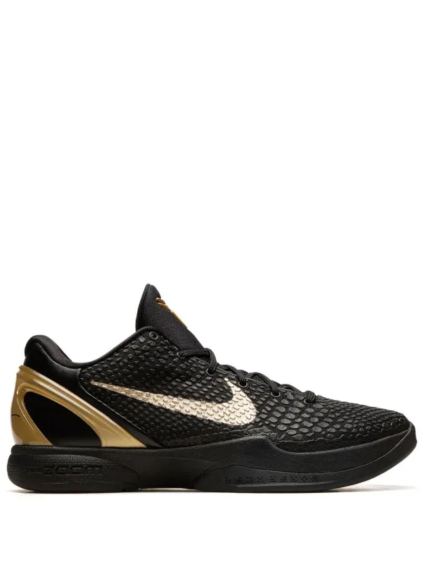 Kobe 6 shop black and gold