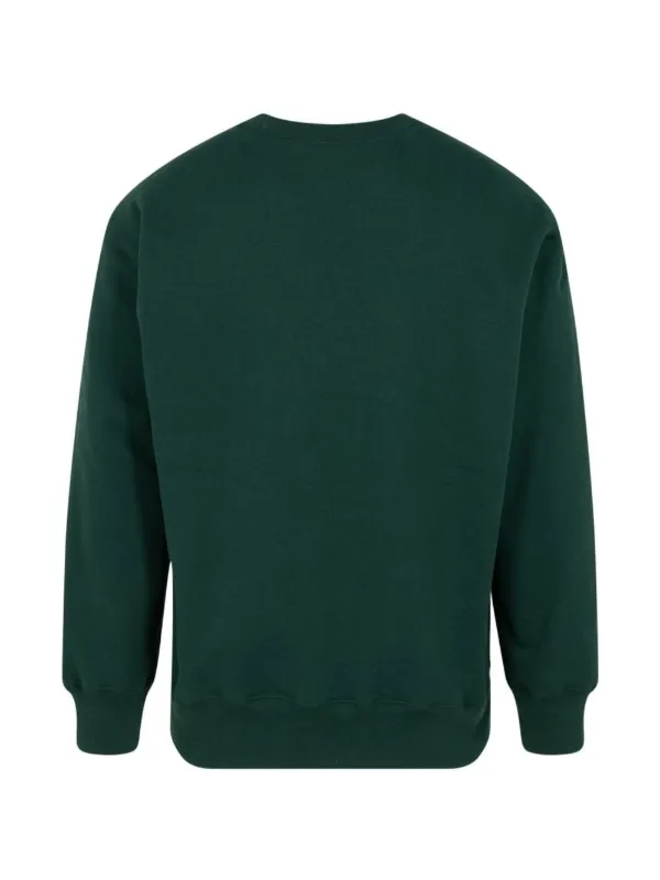 Green supreme box logo crewneck online