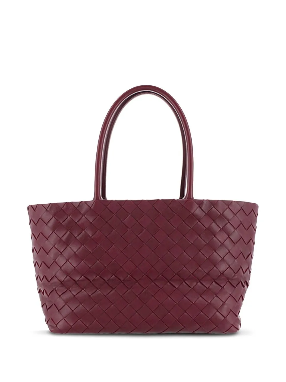 

Bottega Veneta Pre-Owned Intrecciato large open top tote - Red