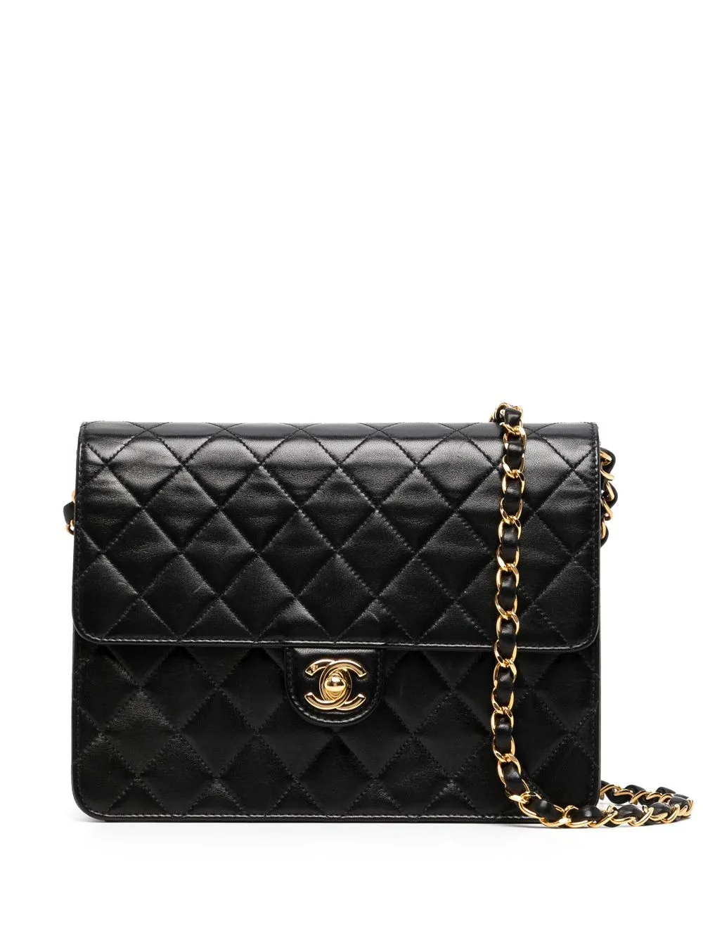 

CHANEL Pre-Owned bolsa de hombro Classic Flap pequeña 2005 - Negro