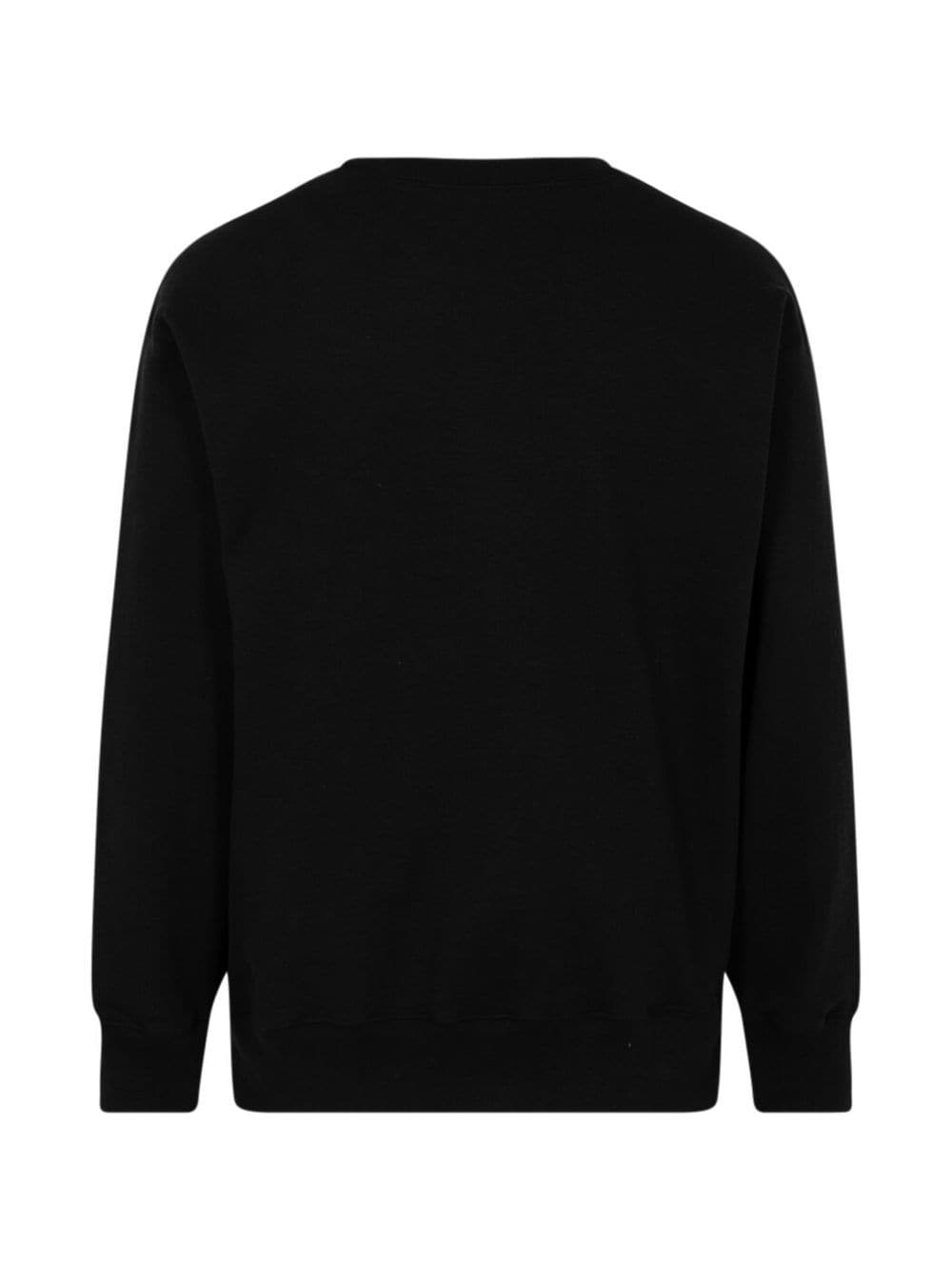 Supreme Sweater met logo - Zwart