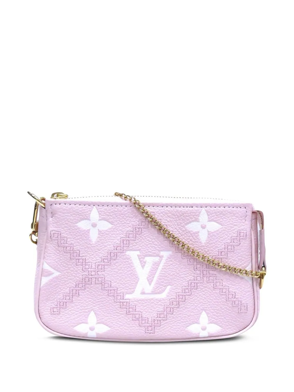 

Louis Vuitton pre-owned Empreinte monogram Giant mini Pochette Accessoires handbag - Pink