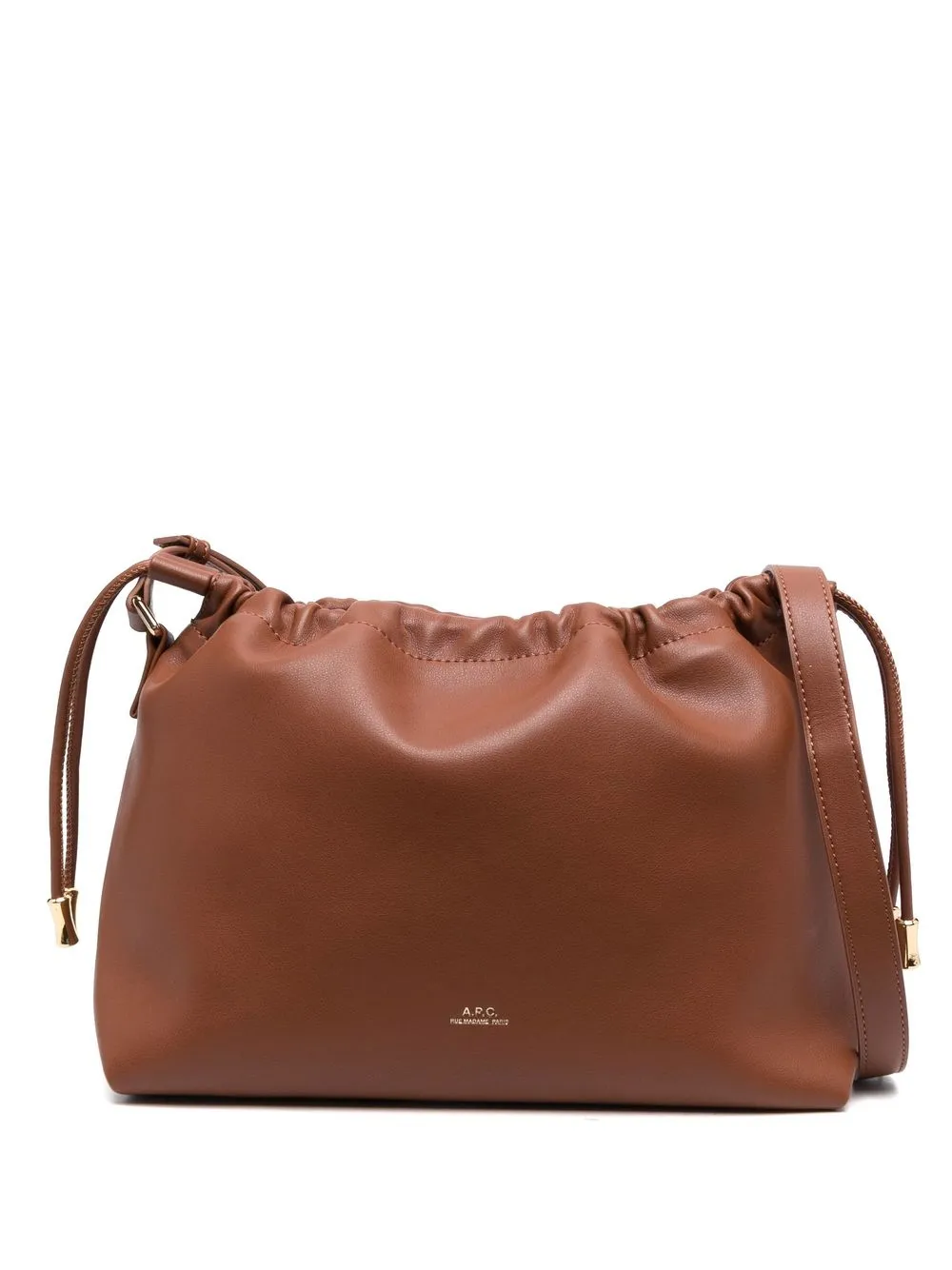 

A.P.C. Ninon drawstring crossbody bag - Brown