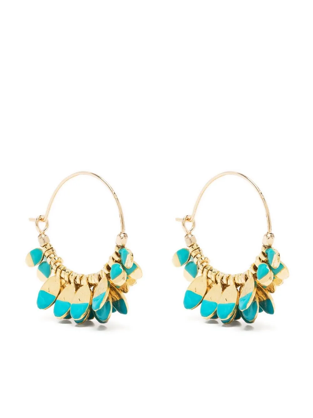 

Isabel Marant aretes Casablanca - Dorado